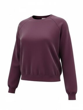 SO Plum Lounge Life Sweatshirt Small